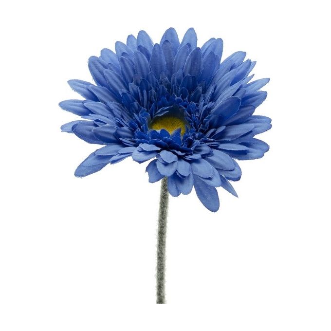 Gerbera in Plastica 64 cm Blu
