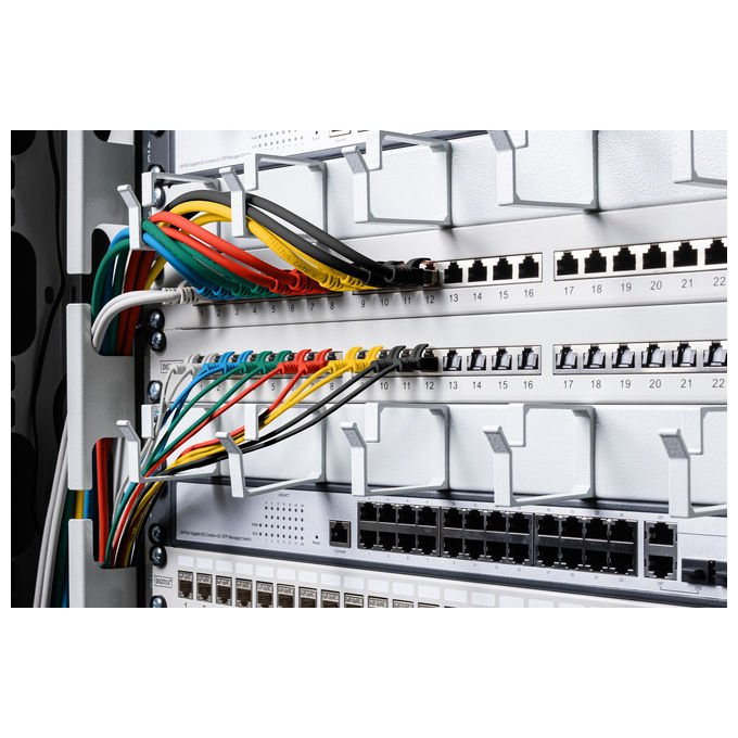 Digitus DK-1618-030S-Y Cavo LAN Cat 6 U-UTP Slim 3 m 1 Gbit-s PoE+ LSZH colore Giallo