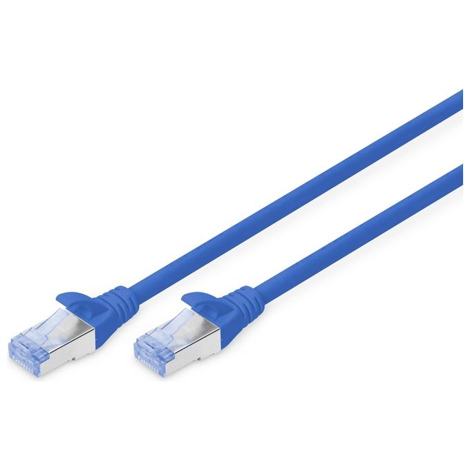 Digitus Cavo di Rete Cat. 5e Schermato Sf-Utp Blu 1mt