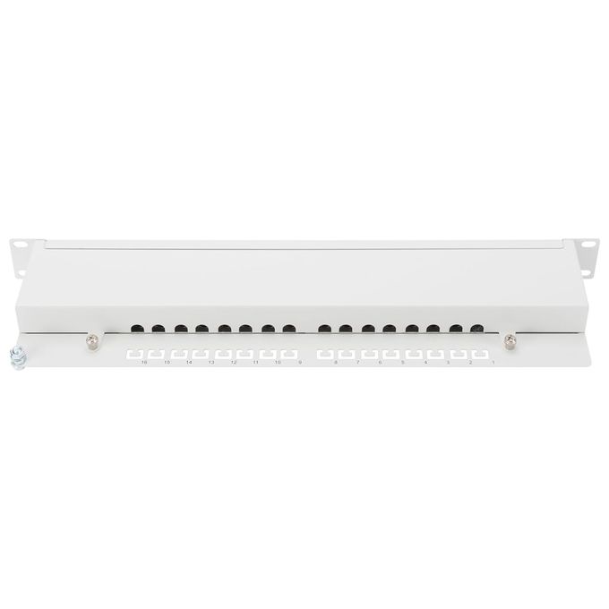 Digitus pannello patch 19'' schermato 16 porte 8 poli rj45 per reti categoria 6 - 1 unita'