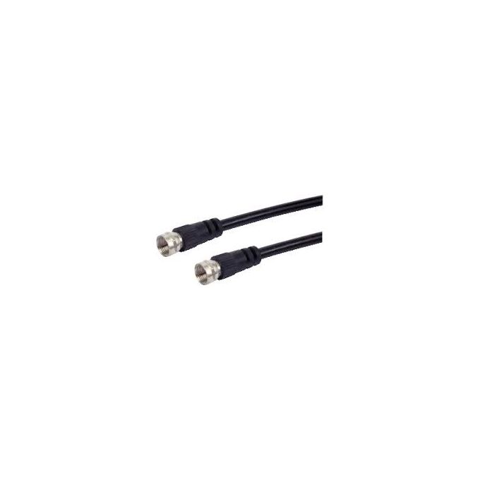 Gbc Cavo Antenna Satellitare F 2.5mt Nero