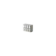 Alubox Cubo C4 Blocchiera Argento Metallizzato