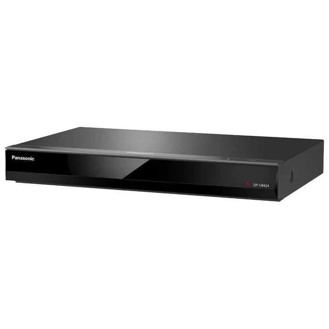Panasonic DP-UB424AGK Lettore Blu-Ray 4K Ultra HD Compatibilita' 3D Upscaling Video HDMI 2.0 USB Ethernet Wi-Fi colore Nero