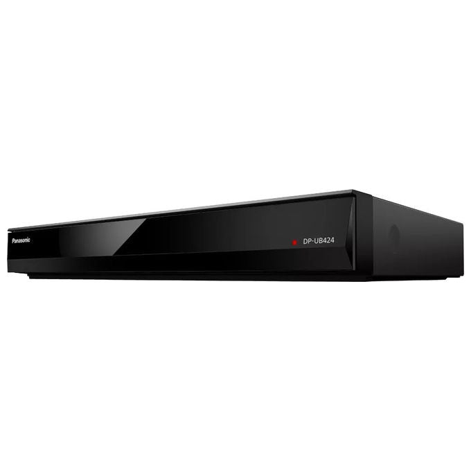 Panasonic DP-UB424AGK Lettore Blu-Ray 4K Ultra HD Compatibilita' 3D Upscaling Video HDMI 2.0 USB Ethernet Wi-Fi colore Nero