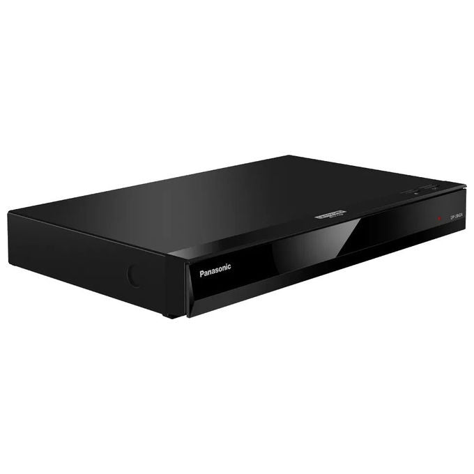 Panasonic DP-UB424AGK Lettore Blu-Ray 4K Ultra HD Compatibilita' 3D Upscaling Video HDMI 2.0 USB Ethernet Wi-Fi colore Nero