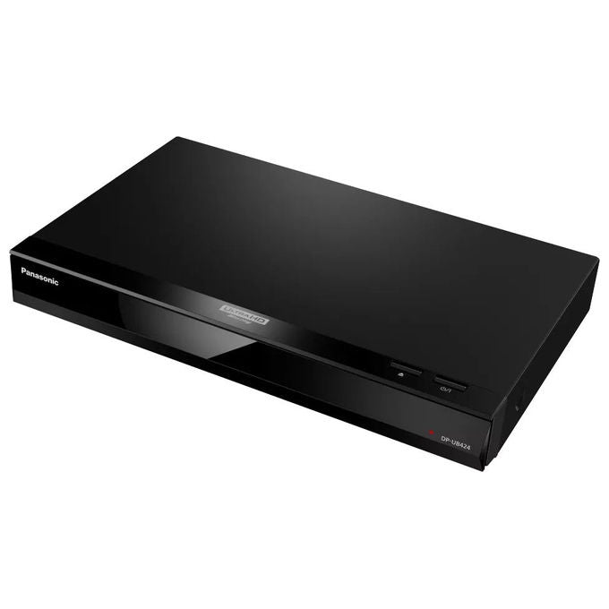 Panasonic DP-UB424AGK Lettore Blu-Ray 4K Ultra HD Compatibilita' 3D Upscaling Video HDMI 2.0 USB Ethernet Wi-Fi colore Nero