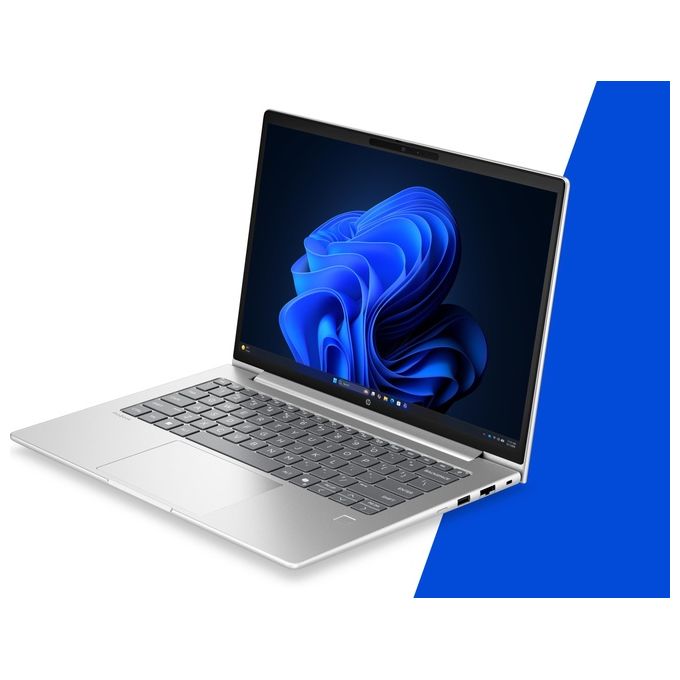 HP DQ6N1AT Laptop Intel Core 7 350 32 GB LPDDR5x 512 GB SSD Wi-Fi 7 14'' WUXGA Windows 11 Pro colore Argento
