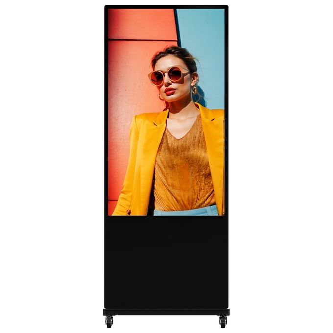 Hikvision DS-D6055UN-D-S Visualizzatore di Messaggi 55'' 4K Ultra HD 500 cd-m² Wi-Fi 6 Ethernet Android 13 4 GB RAM 32 GB Storage colore Nero