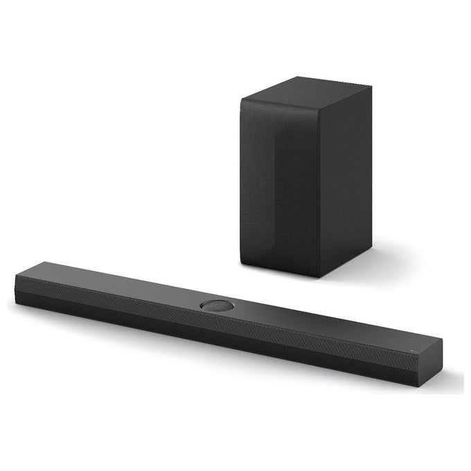 LG DS70TY ADEULLK Soundbar 3.1.1 canali con Dolby Atmos DTS:X Subwoofer Wireless 400 W colore Nero