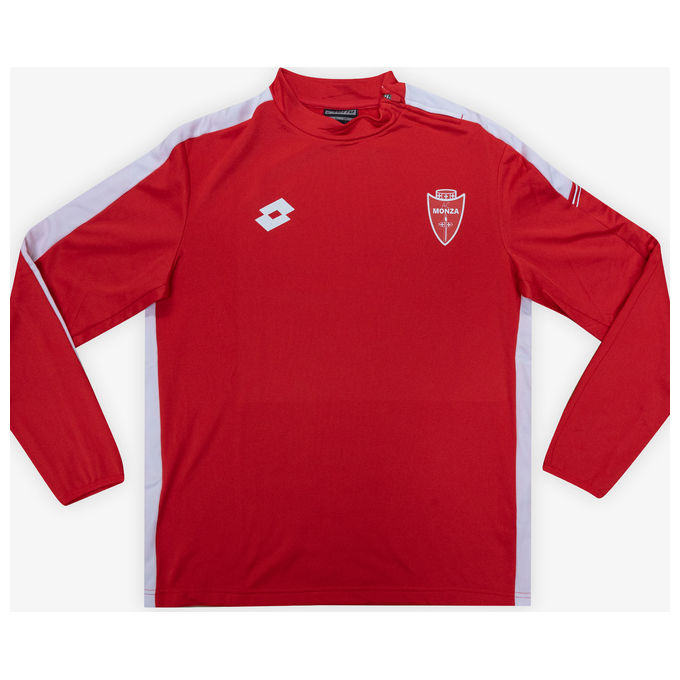 Felpa allenamento rossa zip laterale Taglia XL