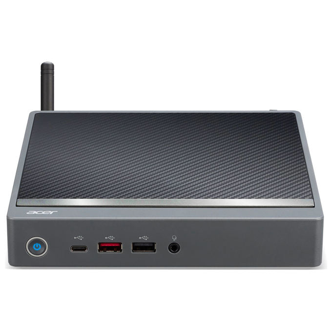 Acer DT.R4ZET.00A Veriton 2000 Mini PC Intel Core 5 120U 8 GB DDR5 512 GB SSD Wi-Fi 6E Bluetooth HDMI DisplayPort 6 USB 2 USB Type-C Nero