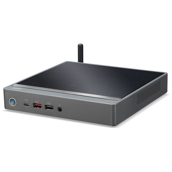 Acer DT.R4ZET.00A Veriton 2000 Mini PC Intel Core 5 120U 8 GB DDR5 512 GB SSD Wi-Fi 6E Bluetooth HDMI DisplayPort 6 USB 2 USB Type-C Nero