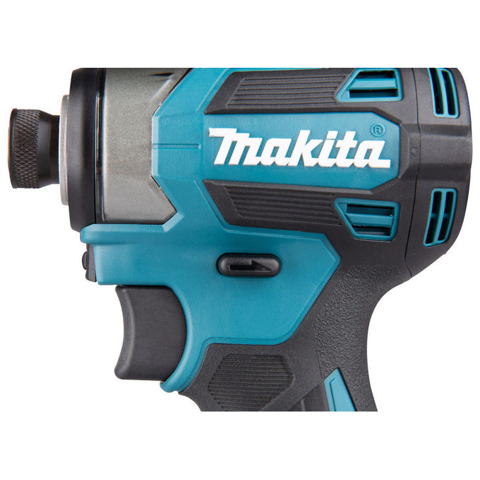 Makita DTD173RTJ Cacciavite elettrico e avvitatore a impulso 3600 Giri-min 18 V 5 Ah Batteria al Litio 2 pezzi inclusi colore Nero Blu