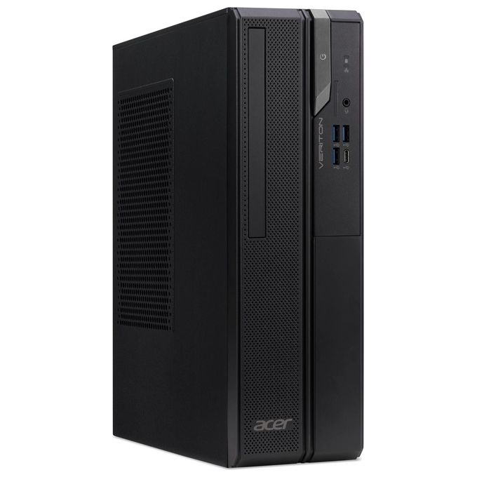Acer DTR5YET00V Veriton VX2722G PC Desktop Intel Core i3-14100 8 GB DDR5 SSD 512 GB Free DOS colore Nero