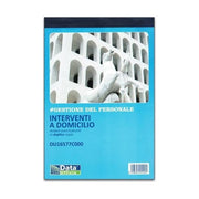 Data Ufficio Confezione 5 Blocchi Intervista Domicilio del Cliente