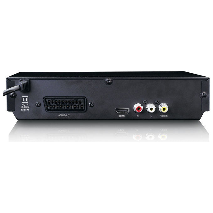Lenco DVD120BK Lettore DVD portatile con HDMI e USB supporto MP3 JPEG AVI risoluzione 1024x768 colore Nero