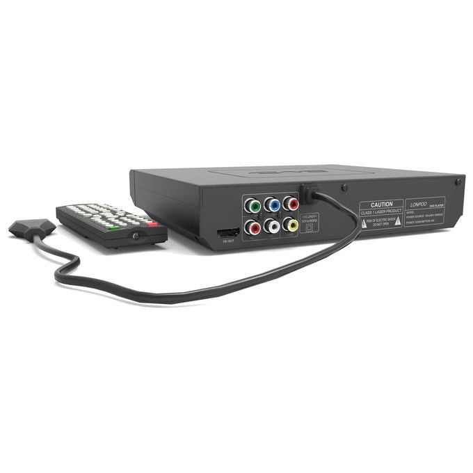 Reflexion DVD367 Lettore DVD CD Blu Ray Full HD HDMI USB Nero