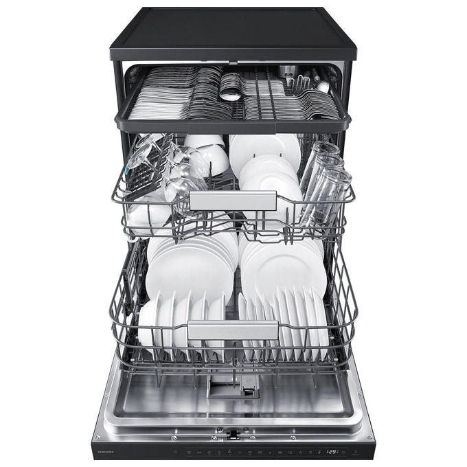 Samsung DW80H73YBFFU1 Lavastoviglie Libera installazione 14 coperti Classe B AI Wash WaterJetClean (60x60x85 cm) colore Nero