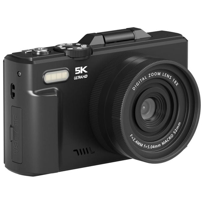 Denver DWC-8475B Fotocamera Digitale 16 MP CMOS Wi-Fi Display 3 pollici 5K colore Nero