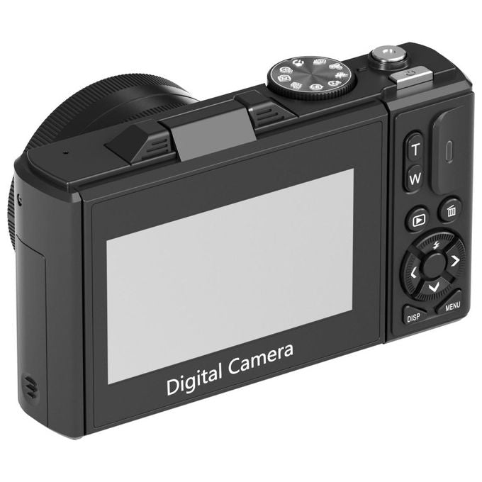 Denver DWC-8475B Fotocamera Digitale 16 MP CMOS Wi-Fi Display 3 pollici 5K colore Nero
