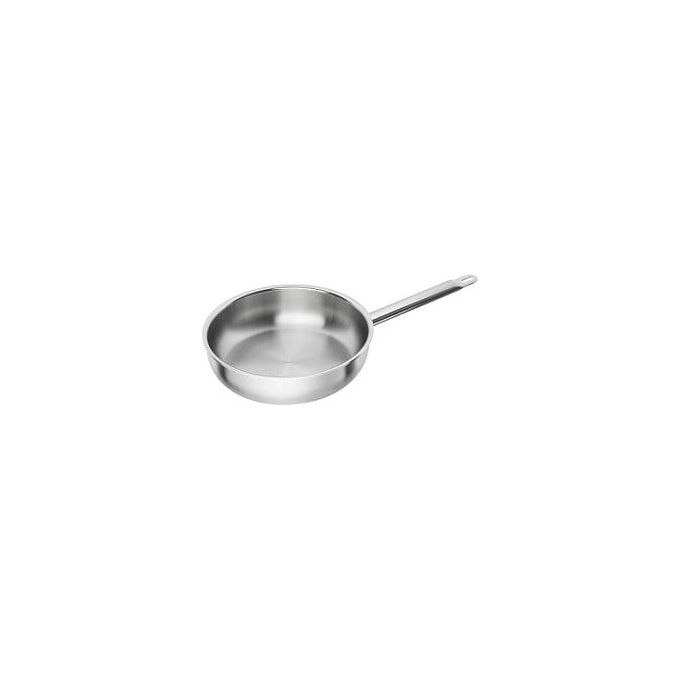 Zwilling J.A. Henckels 65128-260-0 Pro Bratpfanne 26 cm in Edelstahl 18-10 mit SIGMA Clad Basis für alle Kochfelder inklusive Induktion Farbe Silber