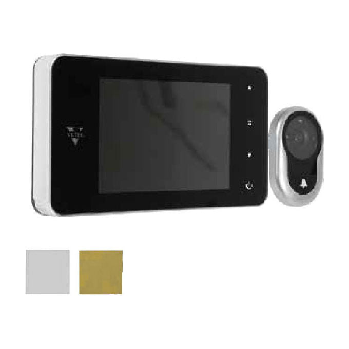Vitel Spioncino Digitale 4'' Ottonato