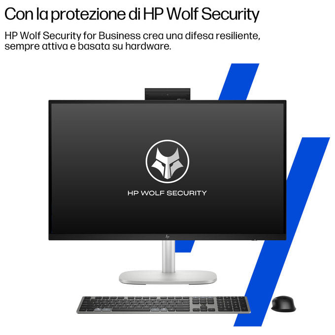 HP E07KHAT#ABZ All-in-One PC Intel Core Ultra 7 32 GB DDR5-SDRAM 1 TB SSD Wi-Fi 7 Windows 11 Pro colore Argento
