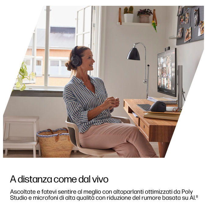HP E07KKAT All-in-One PC Intel Core Ultra 7 24 GB DDR5-SDRAM 2560 x 1440 Pixel 27'' Wi-Fi 7 Bluetooth 5.4 Windows 11 Pro colore Argento