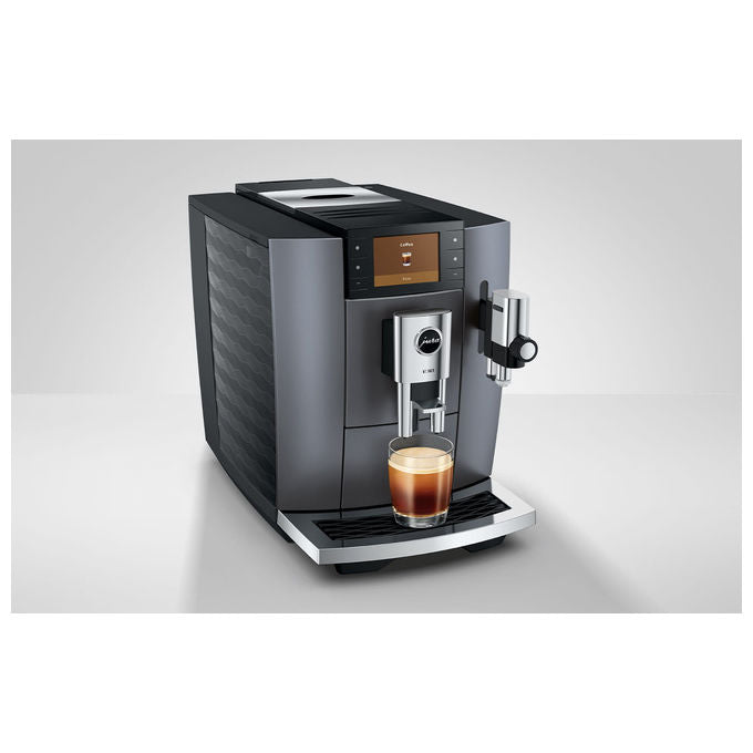 Jura E10 ONYX GREY (EA) Macchina da caffe' Automatica Capacita' serbatoio 1,9 L Funzione Cold Brew e Light Brew colore Onyx Grey