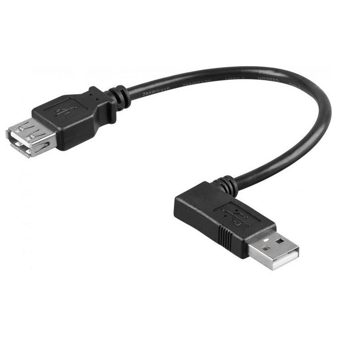 Link cavo cm 30 usb maschio 90-femmina