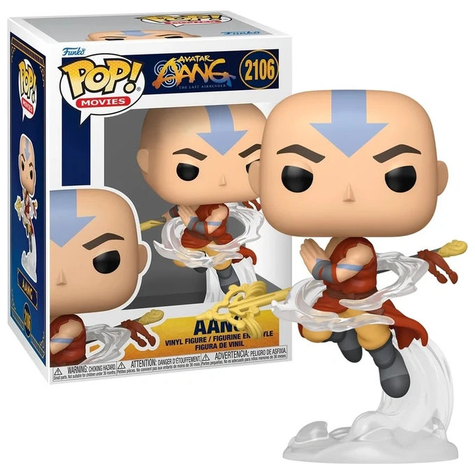 Funko 90250 POP Movies Aang The Last Airbender Vinile Colore Multicolore