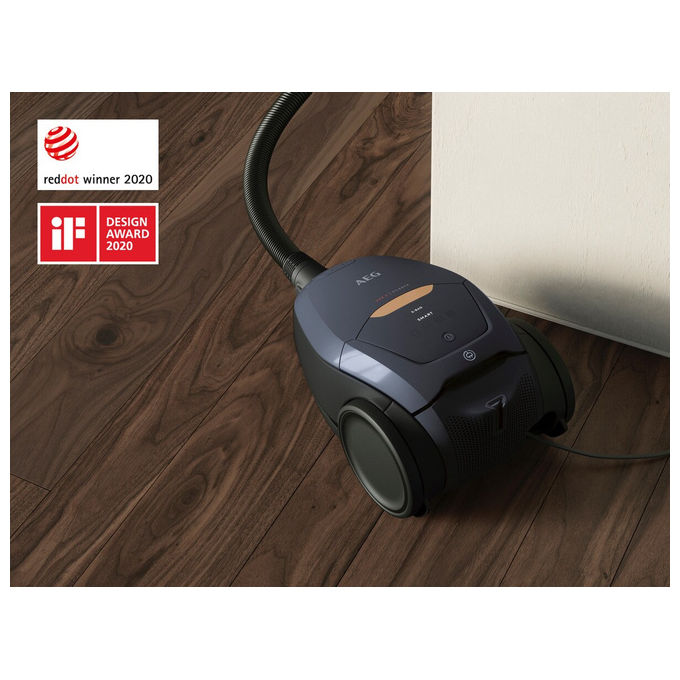 AEG 900 258 510 VX82-1-5DB Aspirapolvere A cilindro HEPA 3,5 L 600 W 57 dB colore Blu