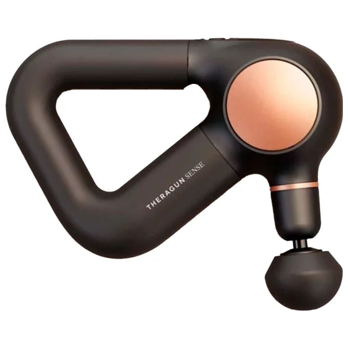 Therabody TG0003971-3A10 Theragun Sense Massaggiatore Percussivo 5 Velocita' 2400 RPM 4 Testine Incluse colore Nero