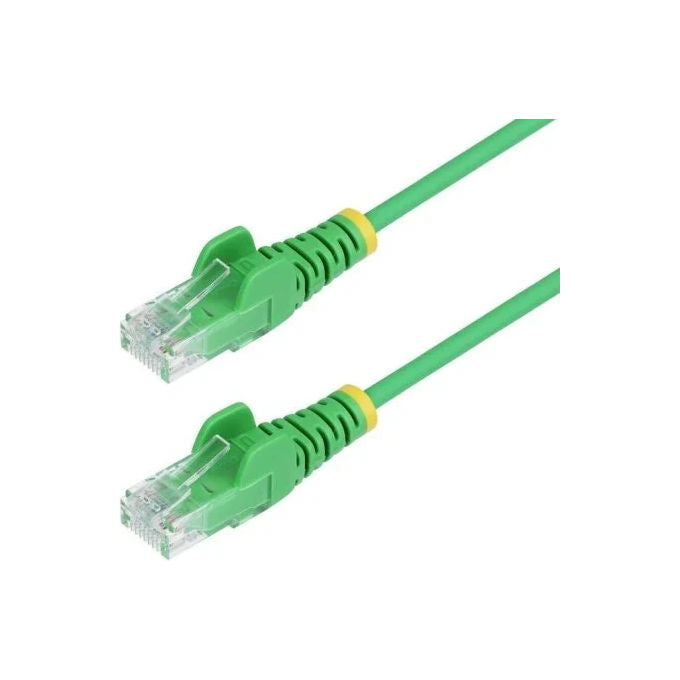 StarTech.com N6PAT25CMGNS Cavo di rete Cat6 U-UTP 0.25 m 10000 Mbit-s PoE+++ colore Verde