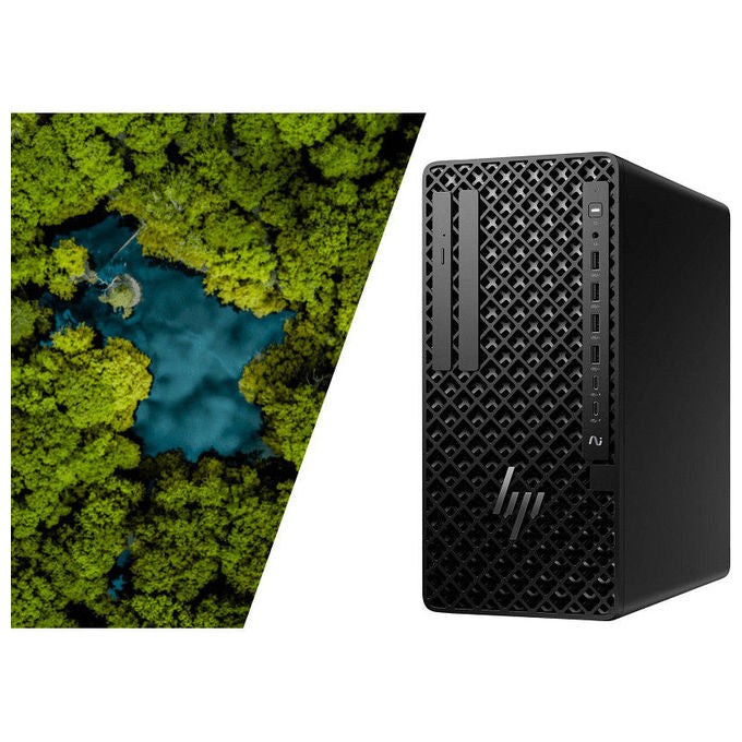 HP E26G3ET Z1 Tower PC Workstation Intel Core Ultra 7 265 32 GB DDR5-SDRAM 1 TB SSD RTX A1000 Windows 11 Pro colore Nero