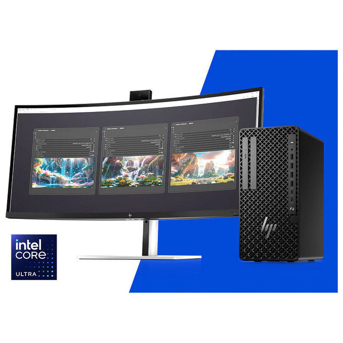HP E26G3ET Z1 Tower PC Workstation Intel Core Ultra 7 265 32 GB DDR5-SDRAM 1 TB SSD RTX A1000 Windows 11 Pro colore Nero