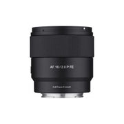 Samyang 8809298889418 AF 16mm F2.8 P Obiettivo per Sony E Focale 16 mm Apertura f-2.8 Autofocus Lineare STM Angolo di Campo 107° colore Nero