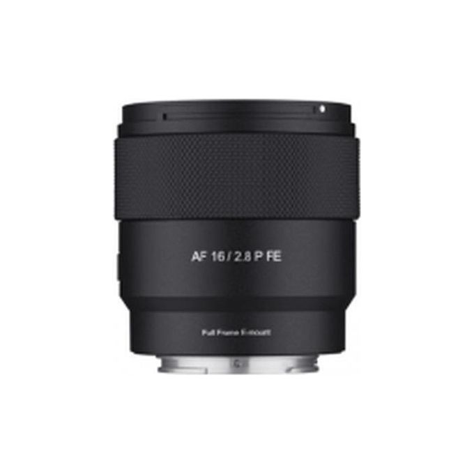 Samyang 8809298889418 AF 16mm F2.8 P Obiettivo per Sony E Focale 16 mm Apertura f-2.8 Autofocus Lineare STM Angolo di Campo 107° colore Nero