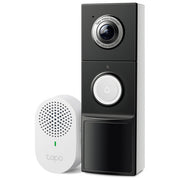 TP-Link TAPO D235 Tapo D235 Videocamera Porta 5 MP 2K 10000 mAh MicroSD fino a 512 GB Wi-Fi 4 IP66 con Batteria integrata colore Nero Bianco
