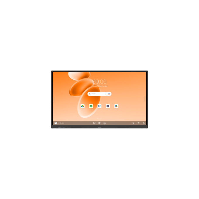 BenQ RE7505E Touch Display 75'' 4K UHD Risoluzione 3840x2160 Touch Infrarosso Android EDLA 16 Colore Grigio