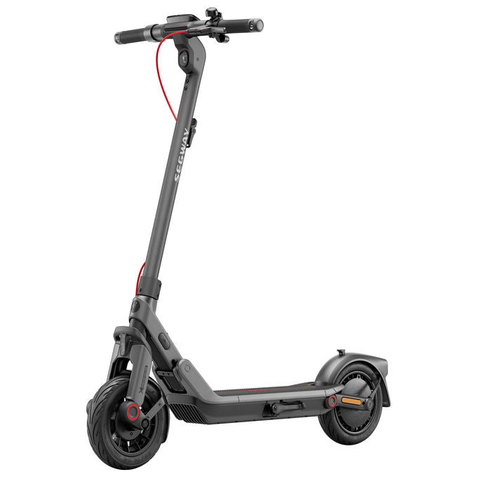 Segway E3 E Ninebot Monopattino Elettrico 800W 45km autonomia 25 km-h doppia sospensione IPX5 colore Nero Grigio