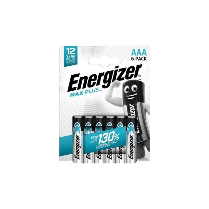 Energizer Confezione 6 Max Plus Alkaline AAA CHP6