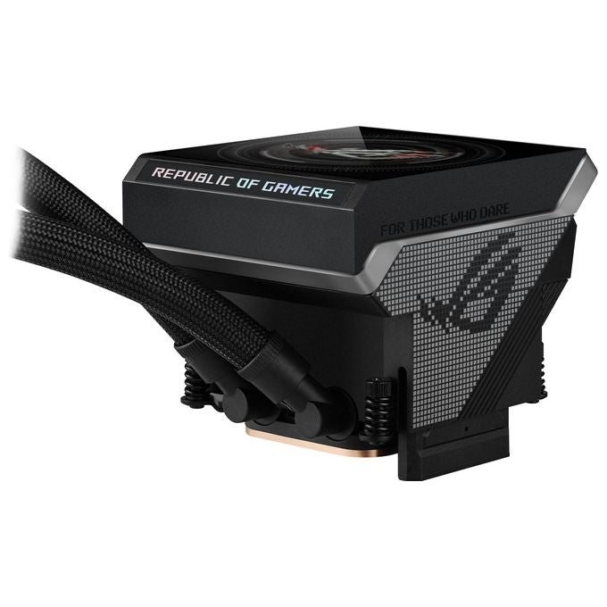Asus 90RC01M1-B0EAY0 ROG Strix LC IV 360 ARGB LCD Raffreddatore di liquidi tutto in uno 12 cm colore Nero