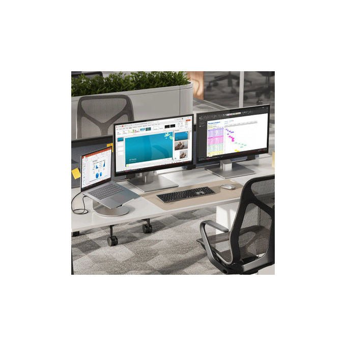 Alogic E360LSSLV Supporto per Laptop Rotazione 360 Gradi Alluminio Argento