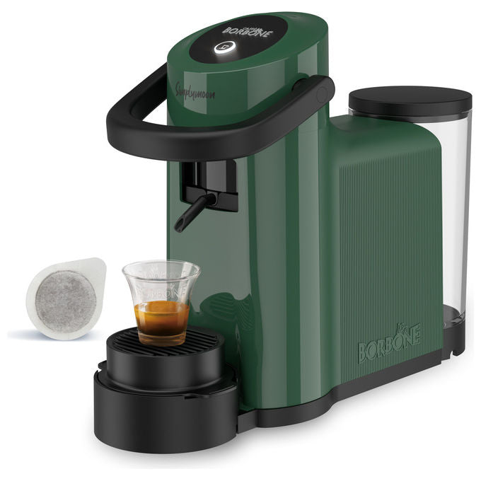 Caffe' Borbone SIMPLYMOONVERD Simplymoon Macchina da caffe' a cialde ESE 44mm Pressione 15 bar Capacita' serbatoio 0,9 L colore Verde