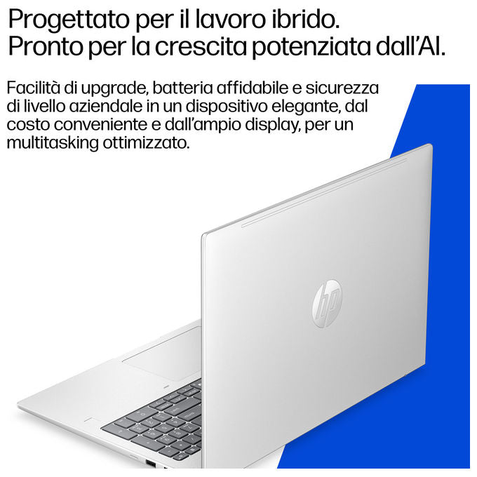 HP DQ6N4AT ProBook 4 G2i Computer portatile Intel Core 7 350 16 GB LPDDR5x 512 GB SSD Wi-Fi 7 Windows 11 Pro colore Argento