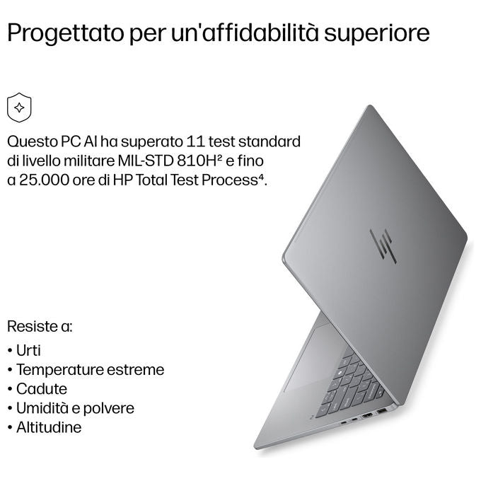 HP Inc E4EV3EA#ABZ HP OmniBook 7 Laptop Next Gen AI 14 pollici Intel Core Ultra 7 356H 32 GB LPDDR5X 1 TB SSD Wi-Fi 7 Windows 11 Home colore Grigio