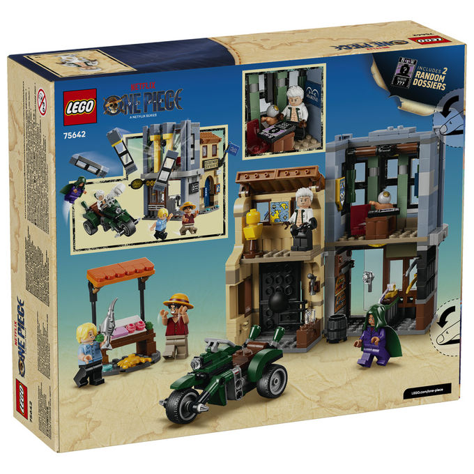 Lego 75642 Set da Costruzione ONE PIECE con 4 Minifigure e 547 Pezzi colore Multicolore