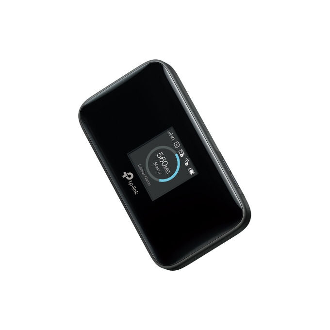TP-Link M7750 M7750 Router di rete cellulare 4G LTE fino a 600 Mbps Wi-Fi 5 (802.11ac) 5 GHz batteria 3280 mAh colore Nero