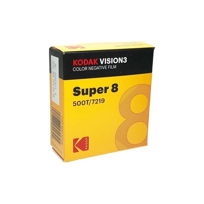 Kodak 0010412 VISION3 200T Film Negativo a Colori Super 8 50ft colore A Colori